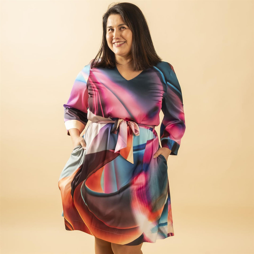 Tia Dress - Multi Colour