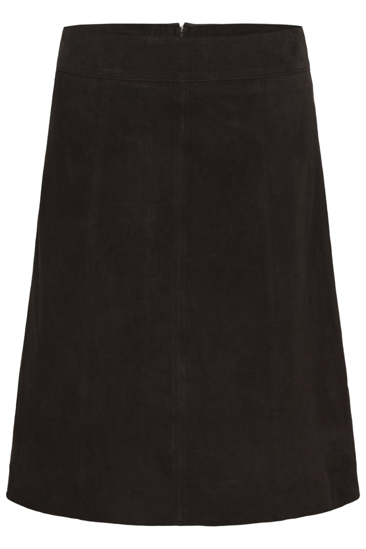 Cimia Leather Skirt - Molè