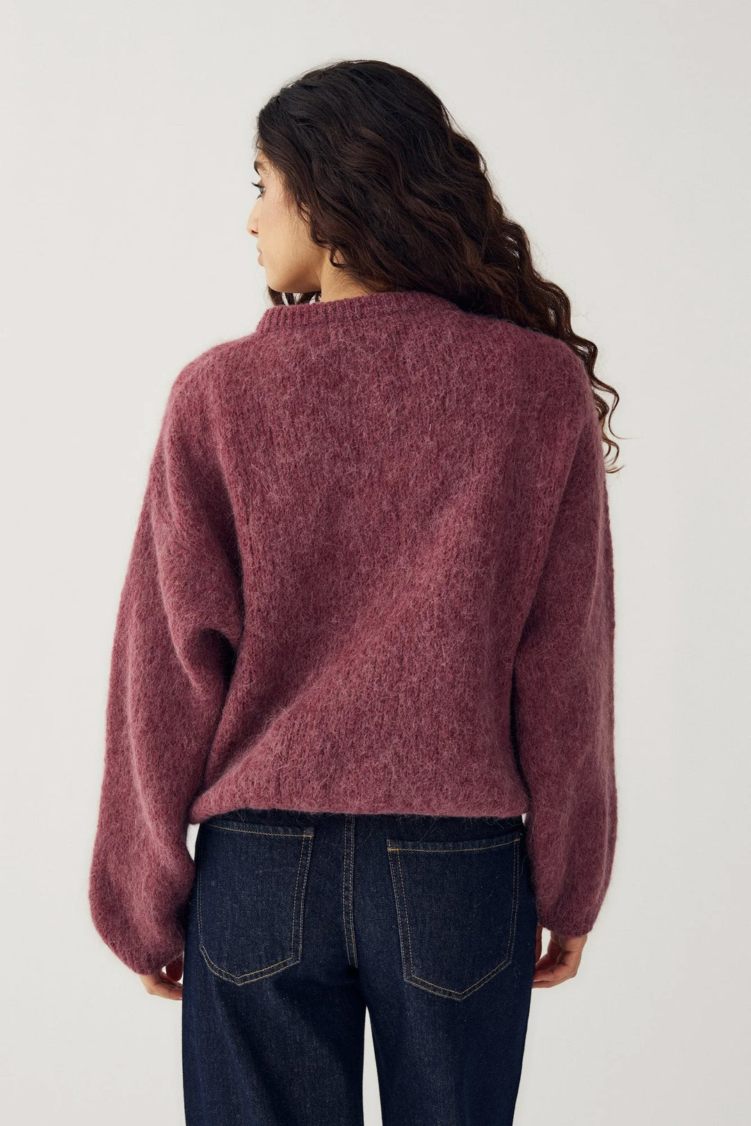 Kae Knit Cardigan - Rust