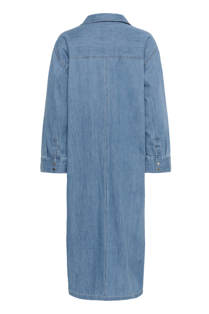 Lolla Dress - Medium blue denim