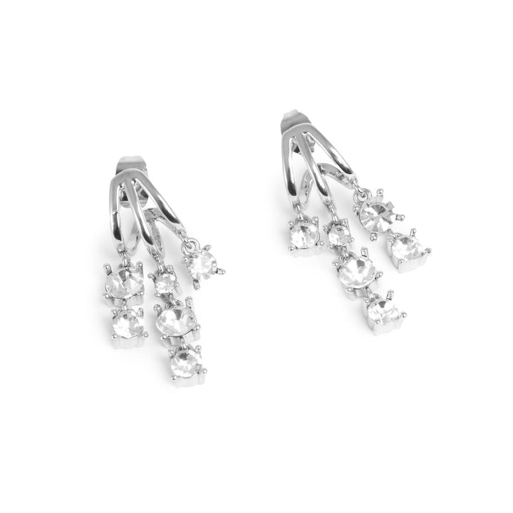 Butterflies Earring m/Tone Damli - Silver