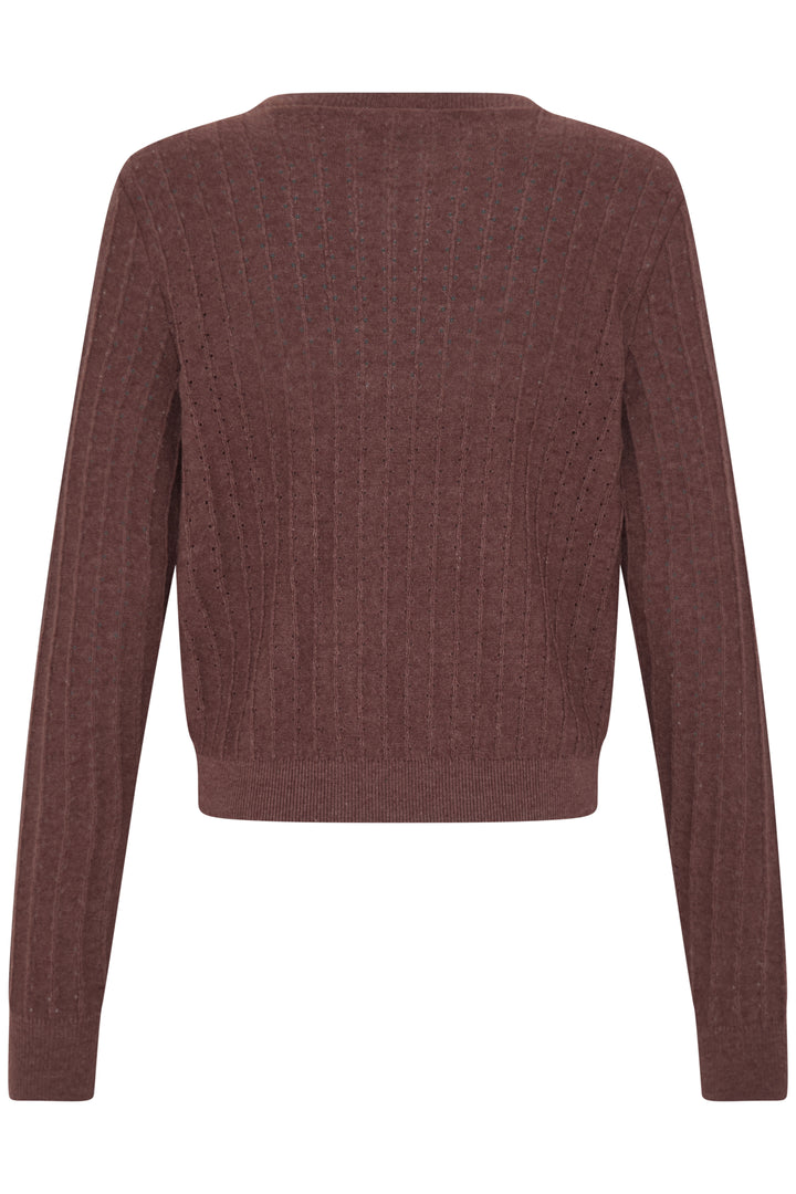 FRVANESSA Pullover - Rum Raisin Melange
