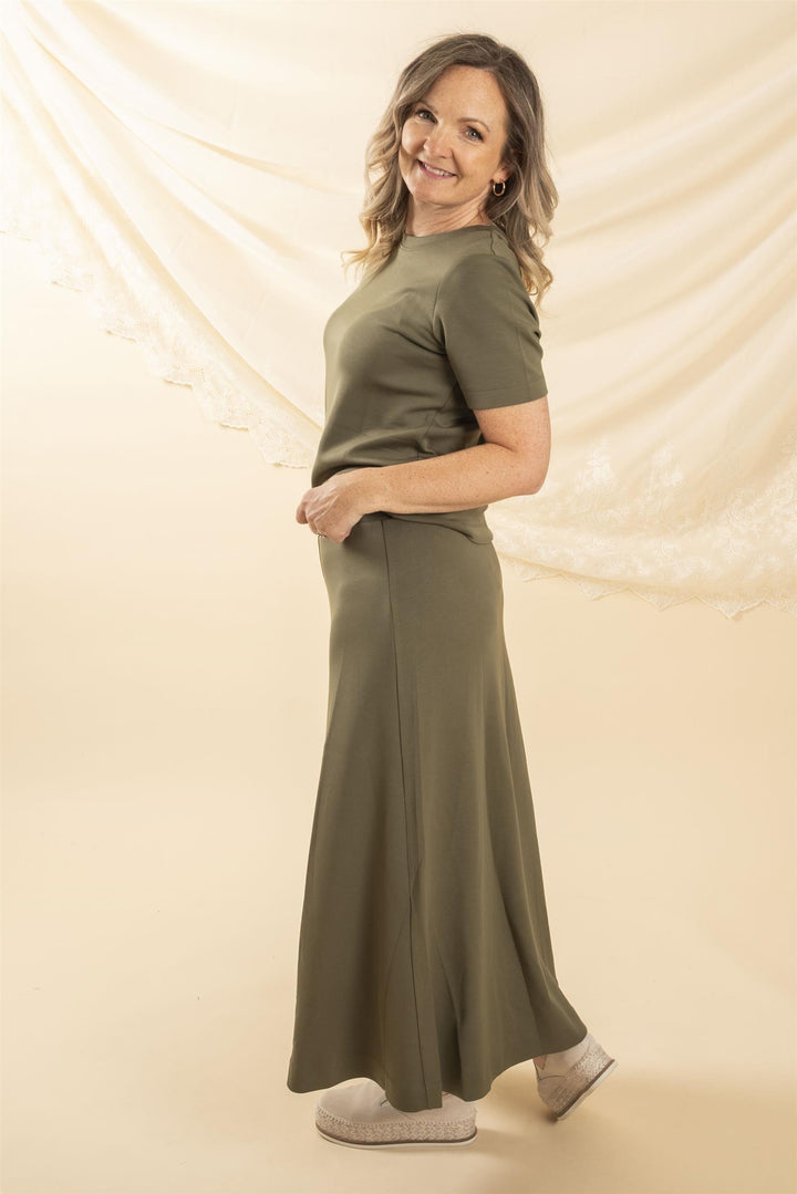 Pari Vincent Skirt - Dusty Olive