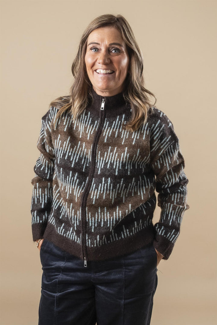 Aud Cardigan - Jord