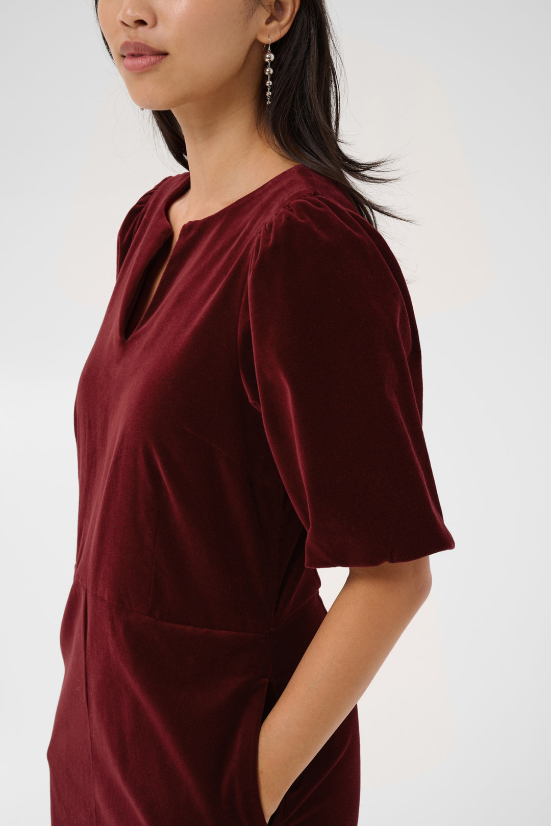 Daiva Dress - Biking Red