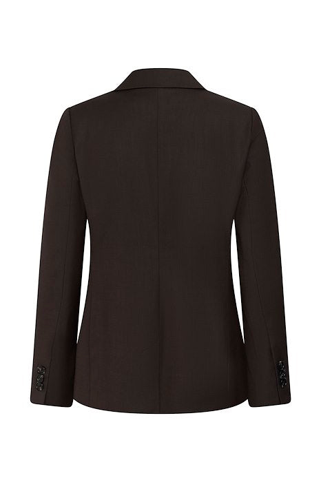 CADIE MEL CORE BLAZER - Chocolate Brown Melange
