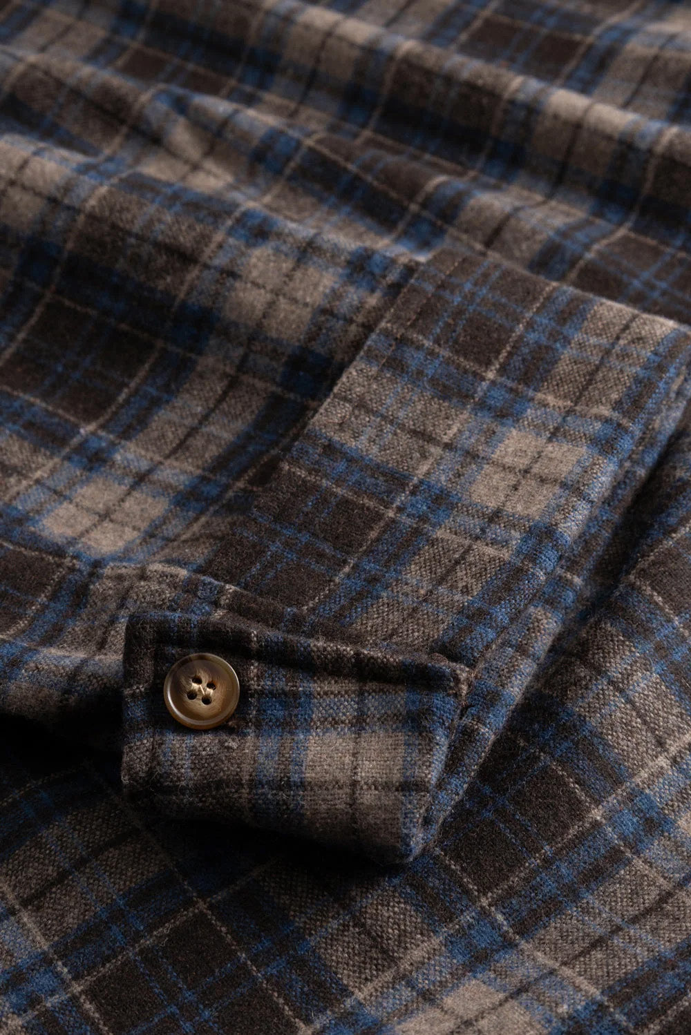 Marlon Shirt - Brown Blue