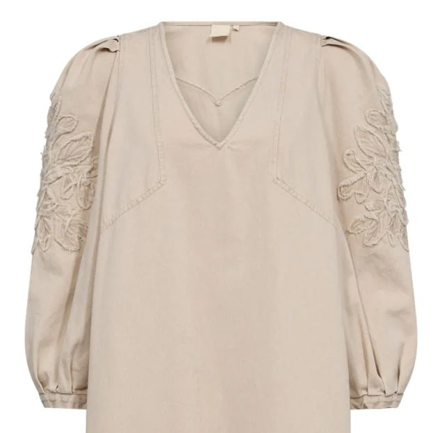 MelisseGO Dress - Creme Washed