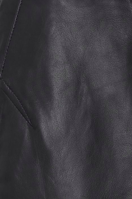 FRNELEATHER 1 SKIRT LUXE - Black