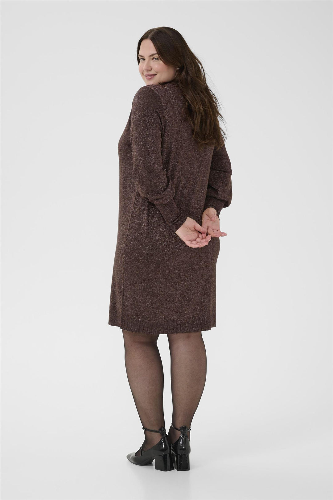 KCregitta Knit Dress - Black Coffee