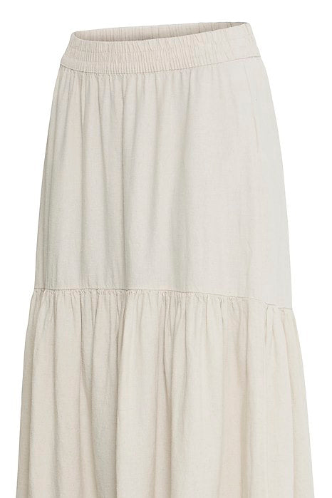 BYFALAKKA BOHO SKIRT - Rainy Day Melange