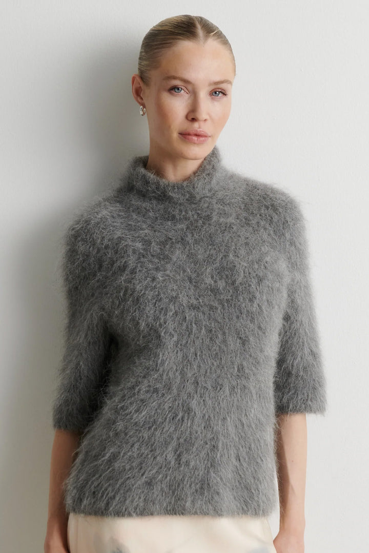 Karla Knit - Dark Grey Melange