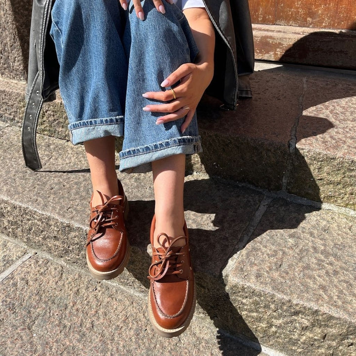 The Walk Leather - Cognac