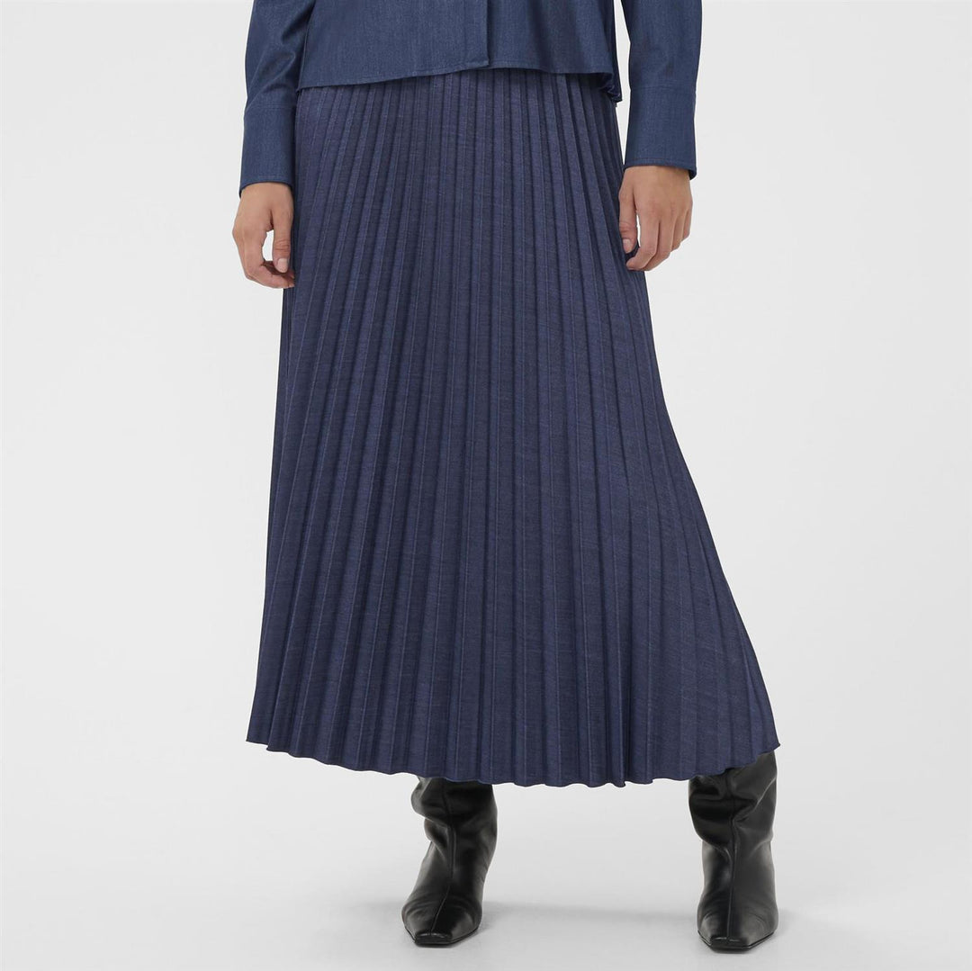 CHERRIE SKIRT - Dark Denim
