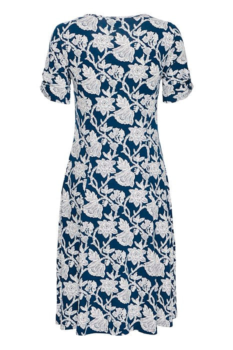 FRAMY Dress 2 - S. BLOOM NAVY