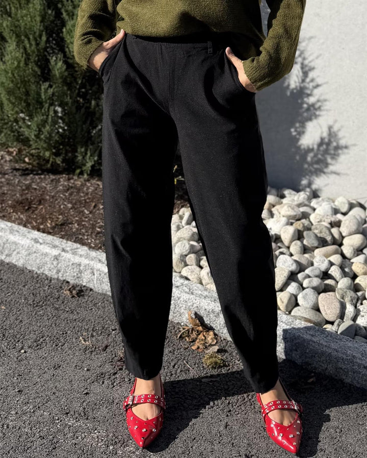 Mie Barrelpant - Black