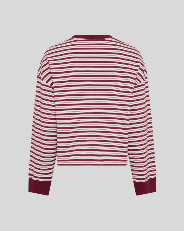 Monde Krestiane Pullover - Egret/Rhododendron