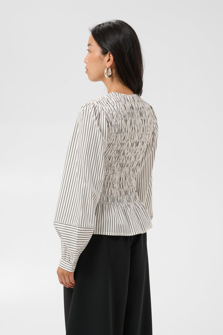 Dewa Blouse - Black Stripe