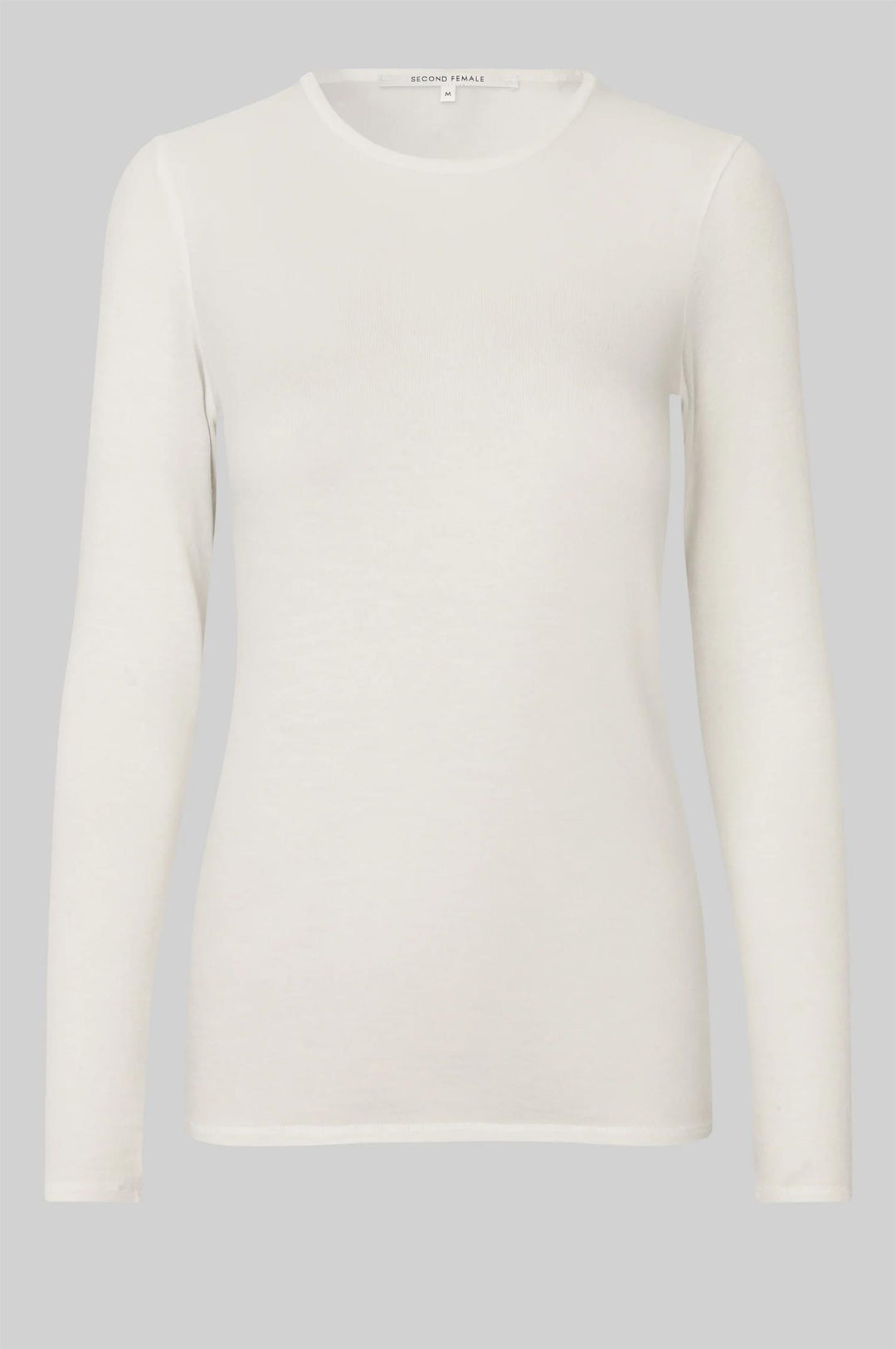 Matima O-Neck Long Sleeve Tee - Off White
