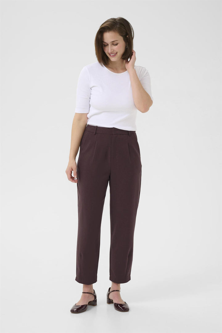KAmerle 7/8 Pants Suiting - Fudge