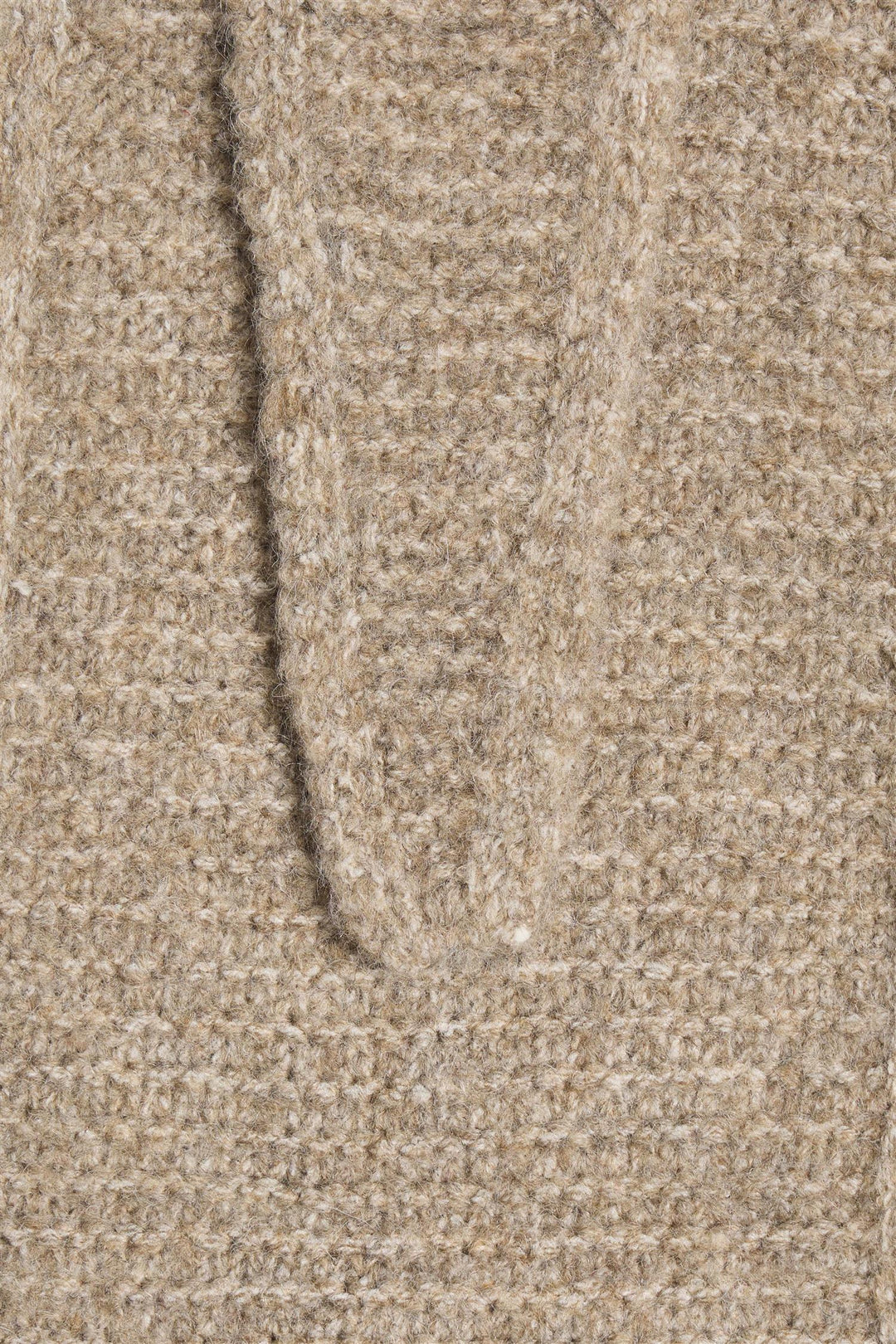 BYVILKO NARROW SCARF - Walnut Melange