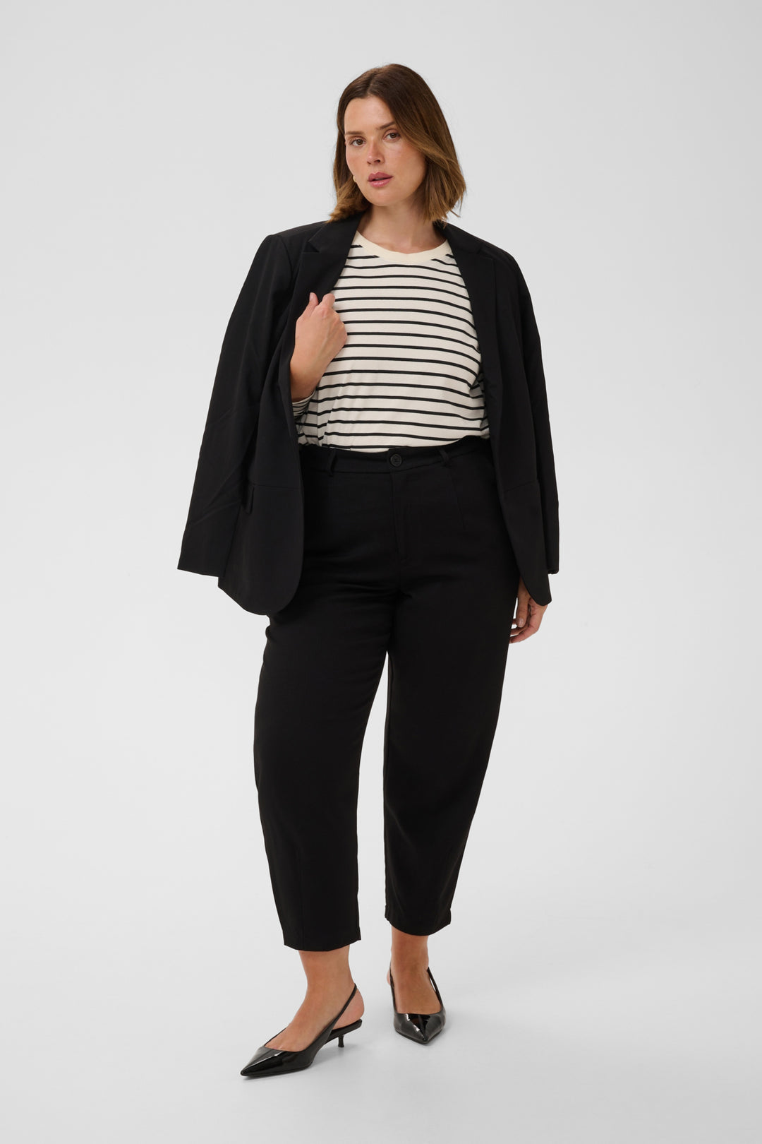 KCMERLA PANTS - Black deep