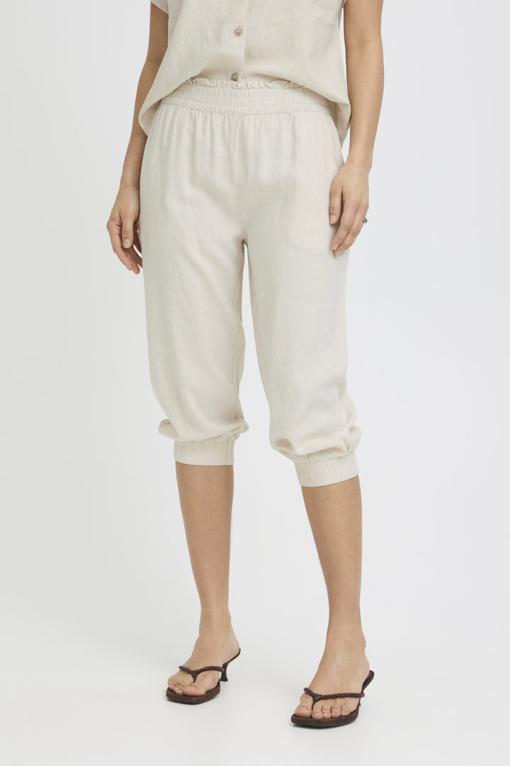BYFALAKKA CAPRI PANTS - Rainy Day