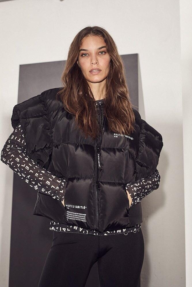 Mount Puffer Vest - Black