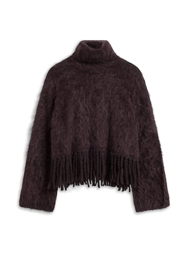 Milena Chunky Sweater - Dark Brown