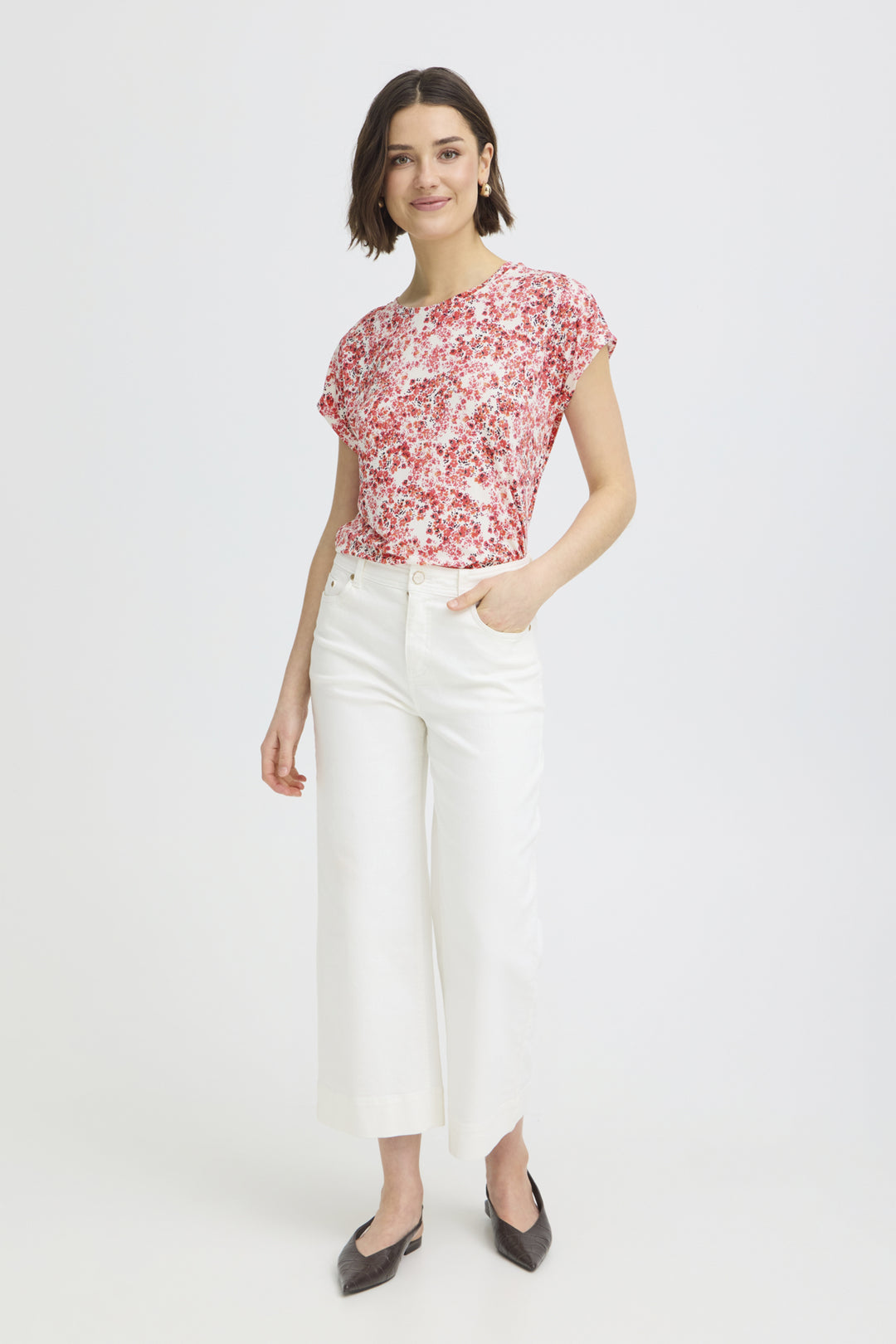 FRSEEN TEE 1 - S. FLORAL HIBISCUS