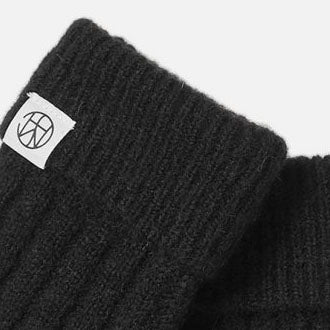 Hope Icon Mittens - Black