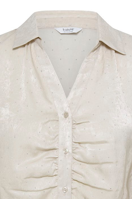 BYHALLE SHIRT 2 - Oatmeal