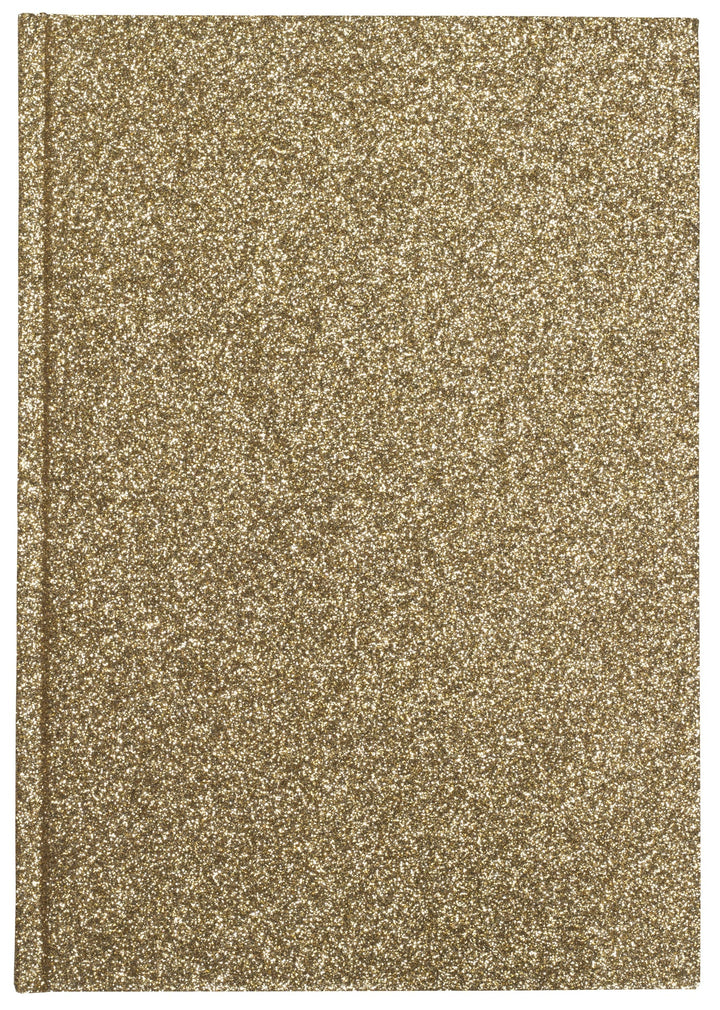 Glitter Notebook A5 - Gold