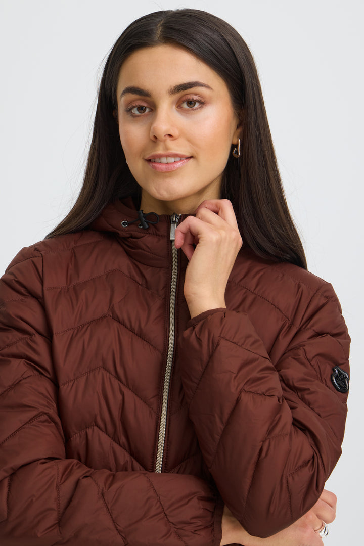 FRBAPADDING 1 OUTERWEAR - Rum Raisin