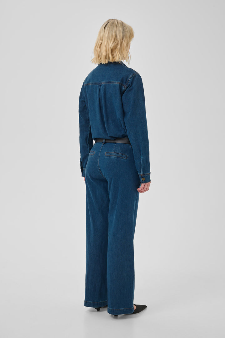 30 THE LARA 115 PANT - Medium Clear Blue Wash