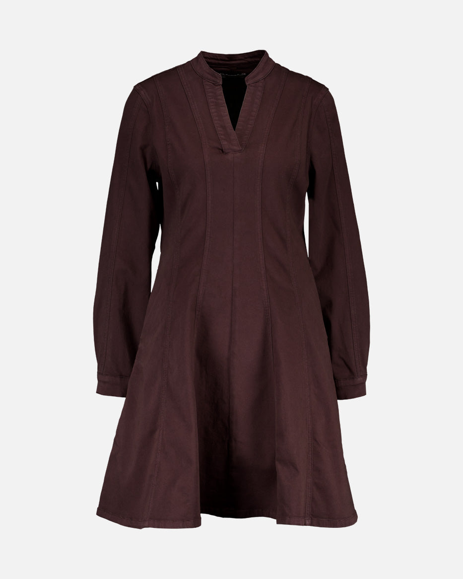 Annelisa Short Dress - Chocolate