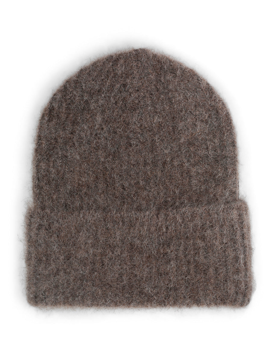 Silje Chunky Hat - Brown