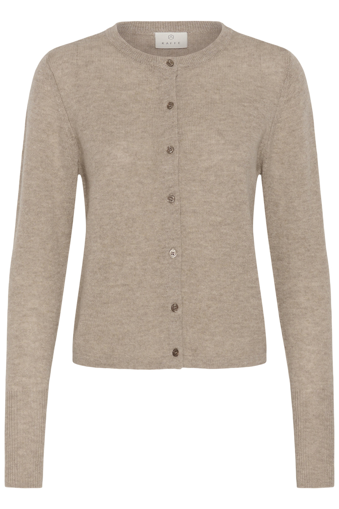 KAcashie Cardigan - Beige melange