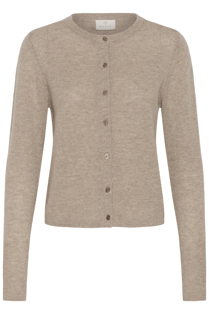 KAcashie Cardigan - Beige melange