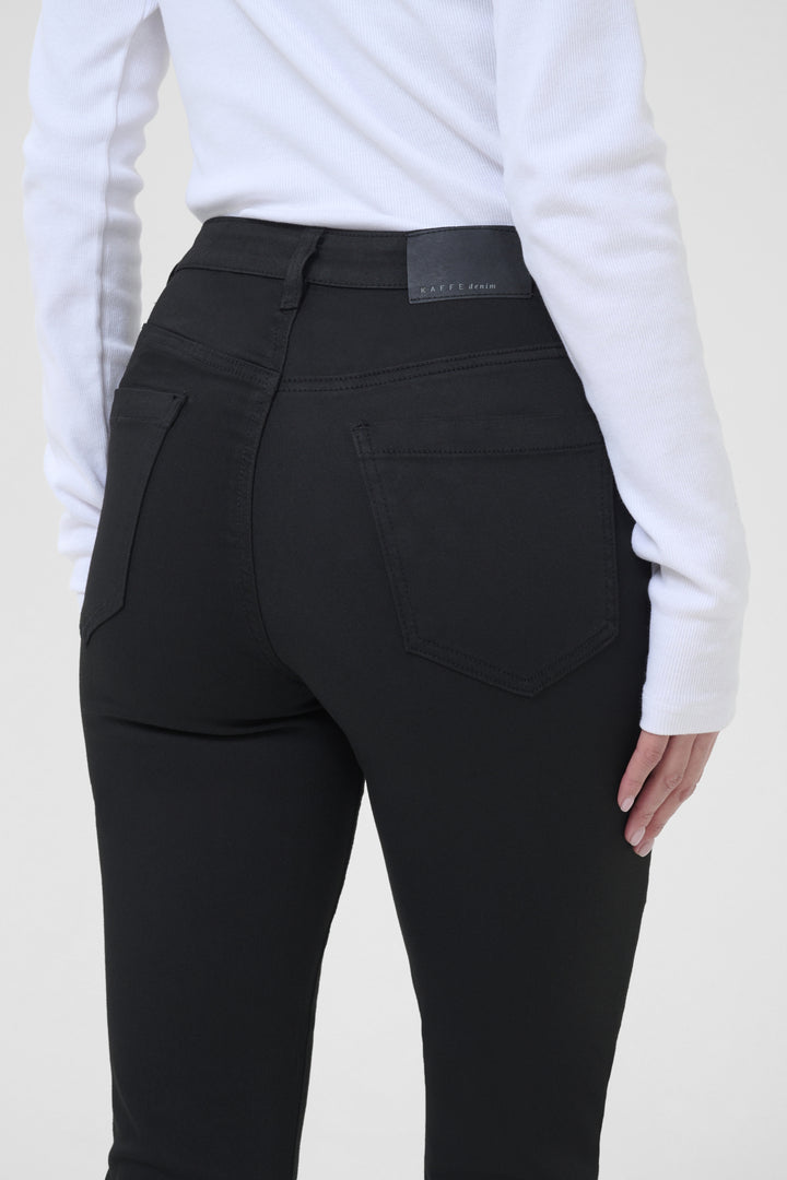 KAwillow HighWaist Slim Fit Jeans - Black deep