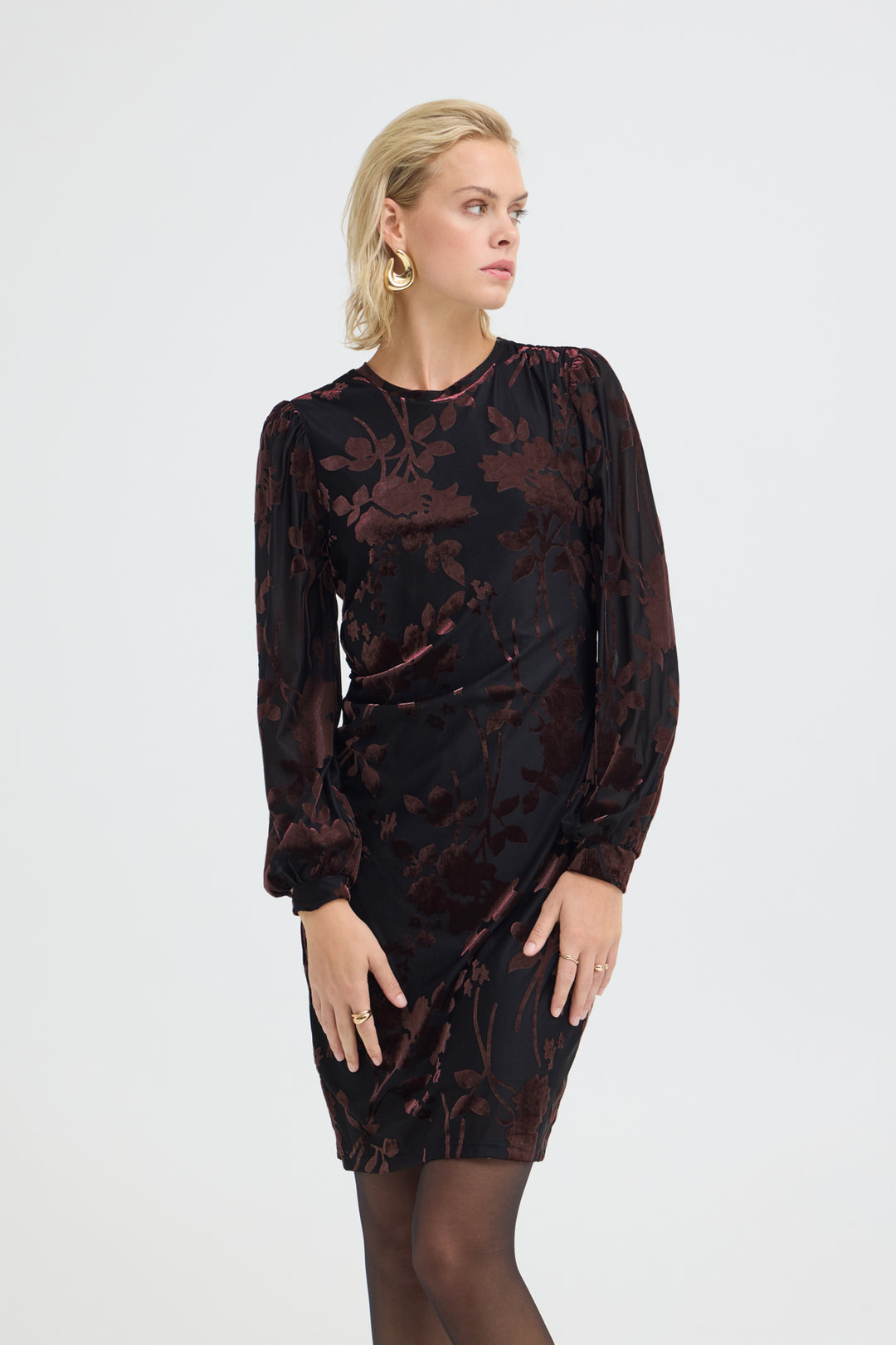 PZFELINA DRESS - Black Beauty