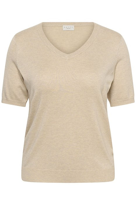 KClizzy V-Neck Pullover - Feather Gray Melange