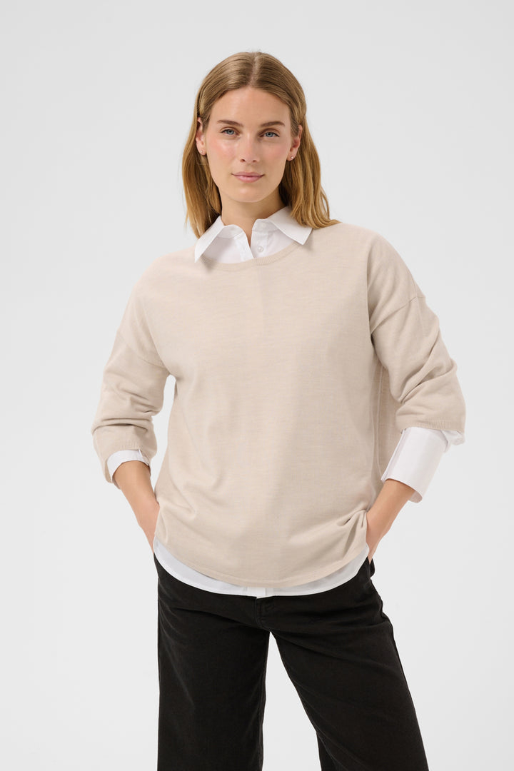 Danu Pullover - Natural Melange