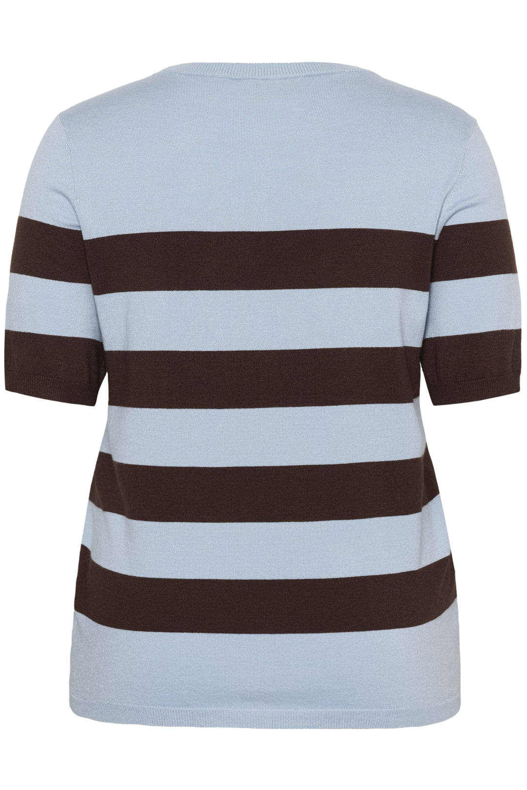 KClizzy Striped Pullover - Blue fog / Brown Wide Stripe