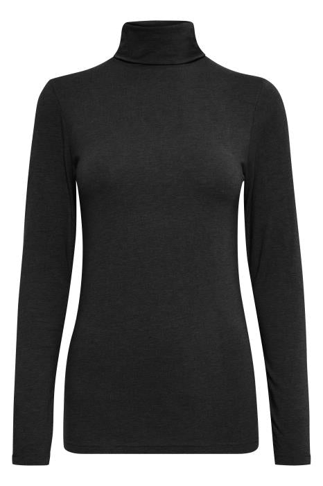 Pamila Roll Neck - Black