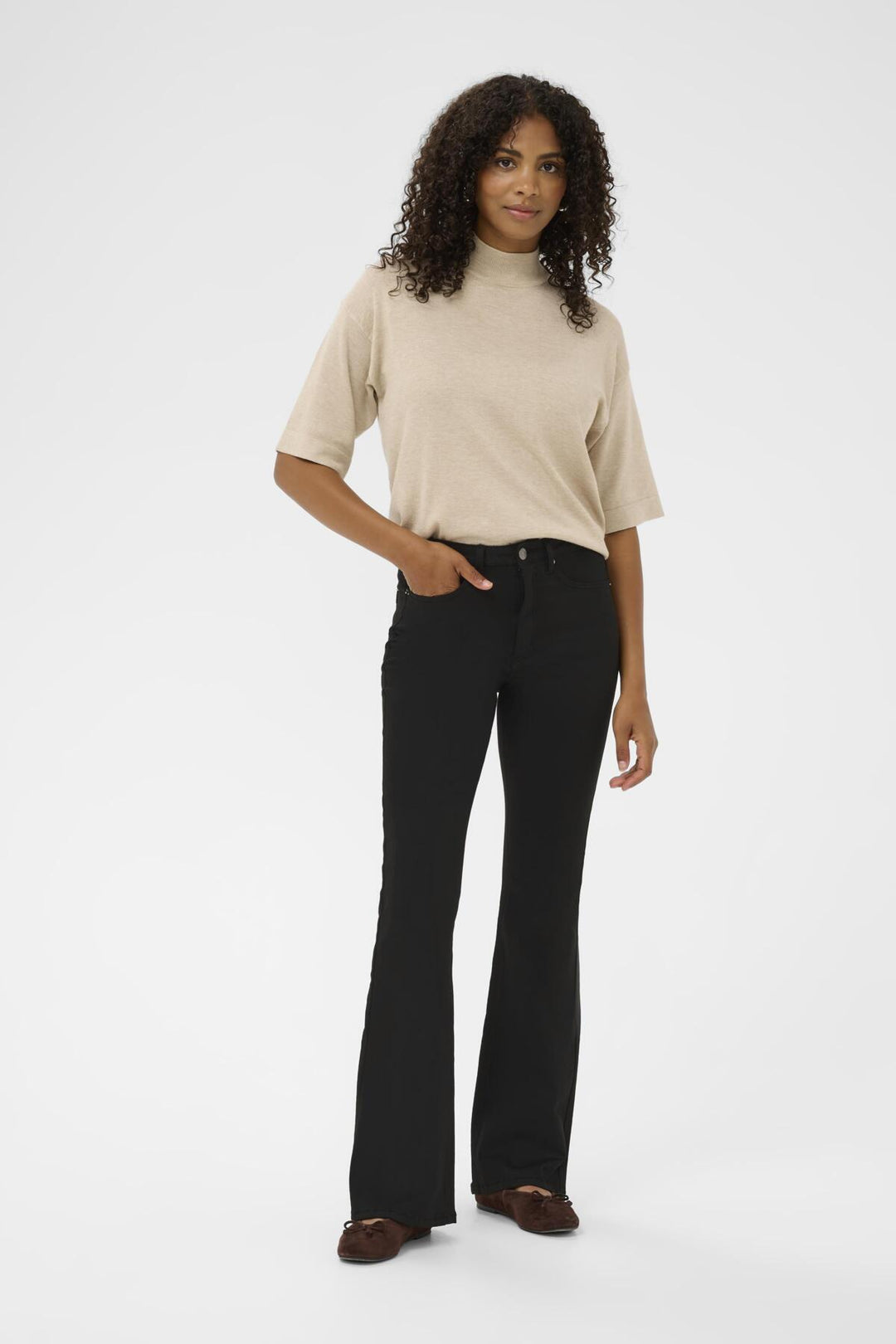 KAforest HighWaist Slim Fit jeans - Black deep