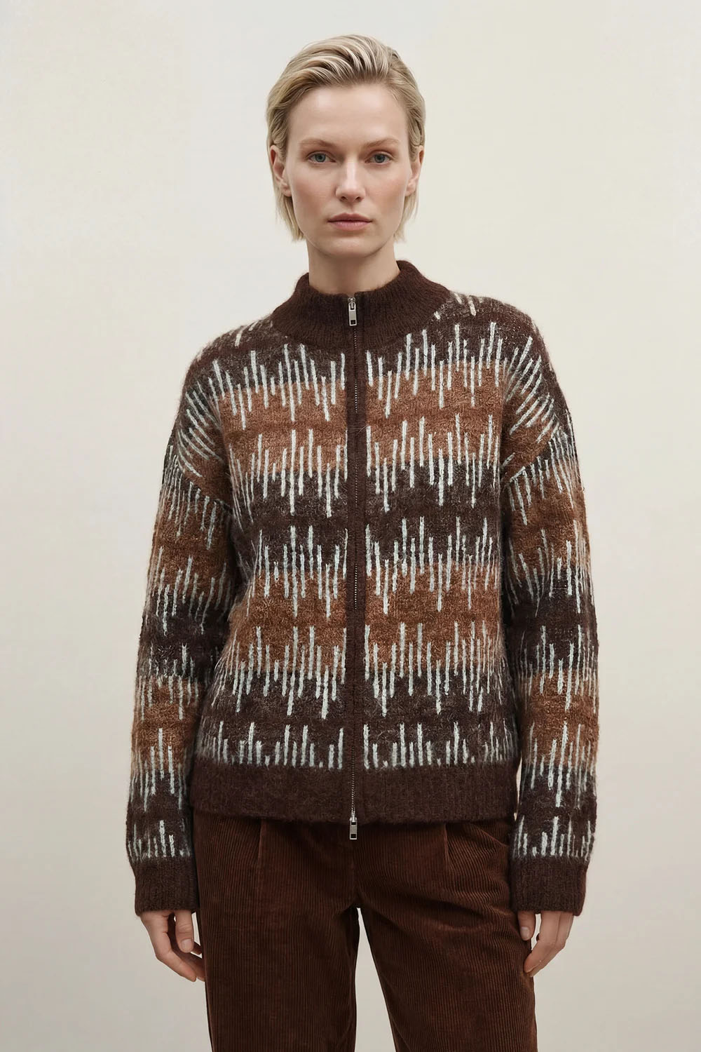 Aud Cardigan - Jord