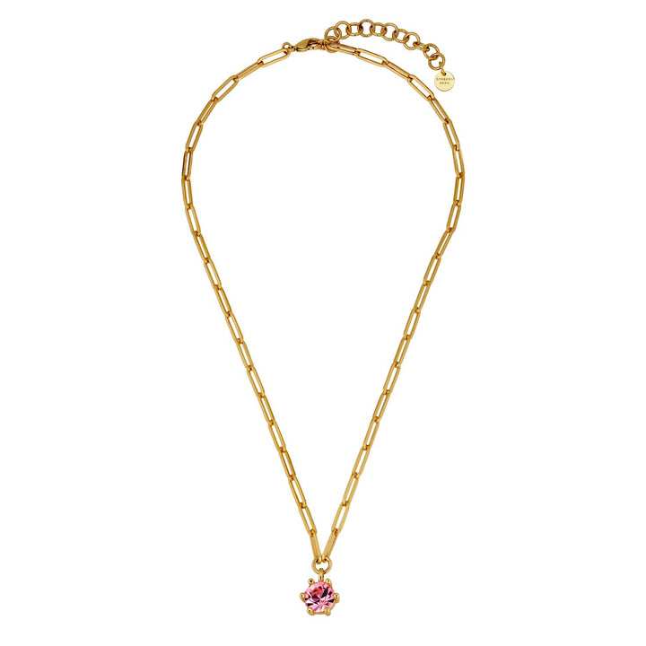 Tessa Necklace - SG/Rose
