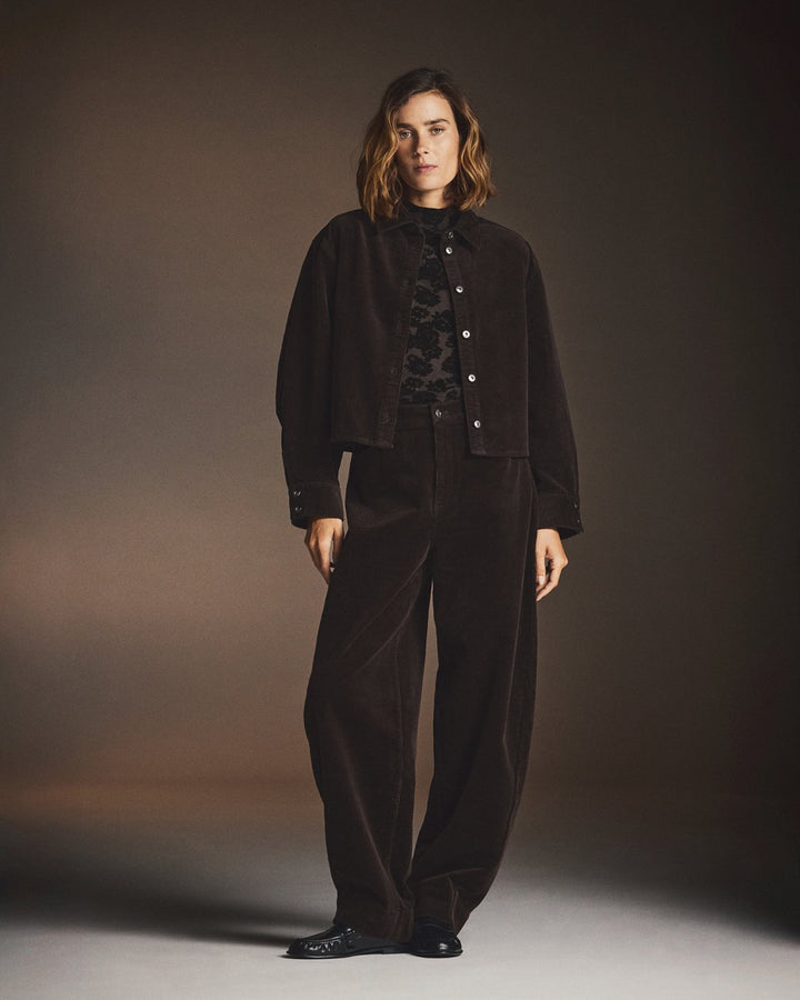Filippa HighWaist Pants - Mole