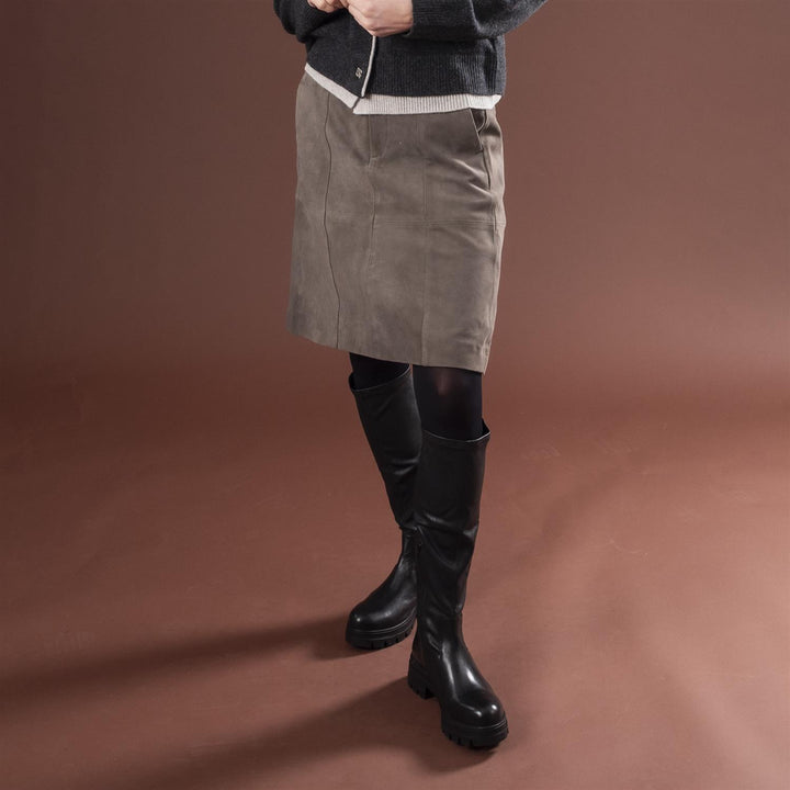 CARNIKA SKIRT - Sandy Grey